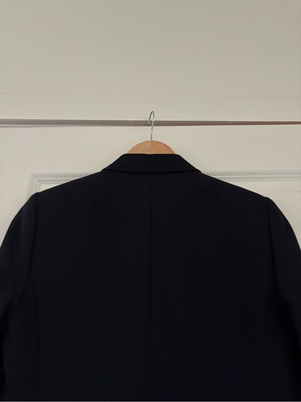 J. Crew Schoolboy Navy Wool Blazer Gold Buttons Academia Preppy 6 Tall - Picture 5 of 5